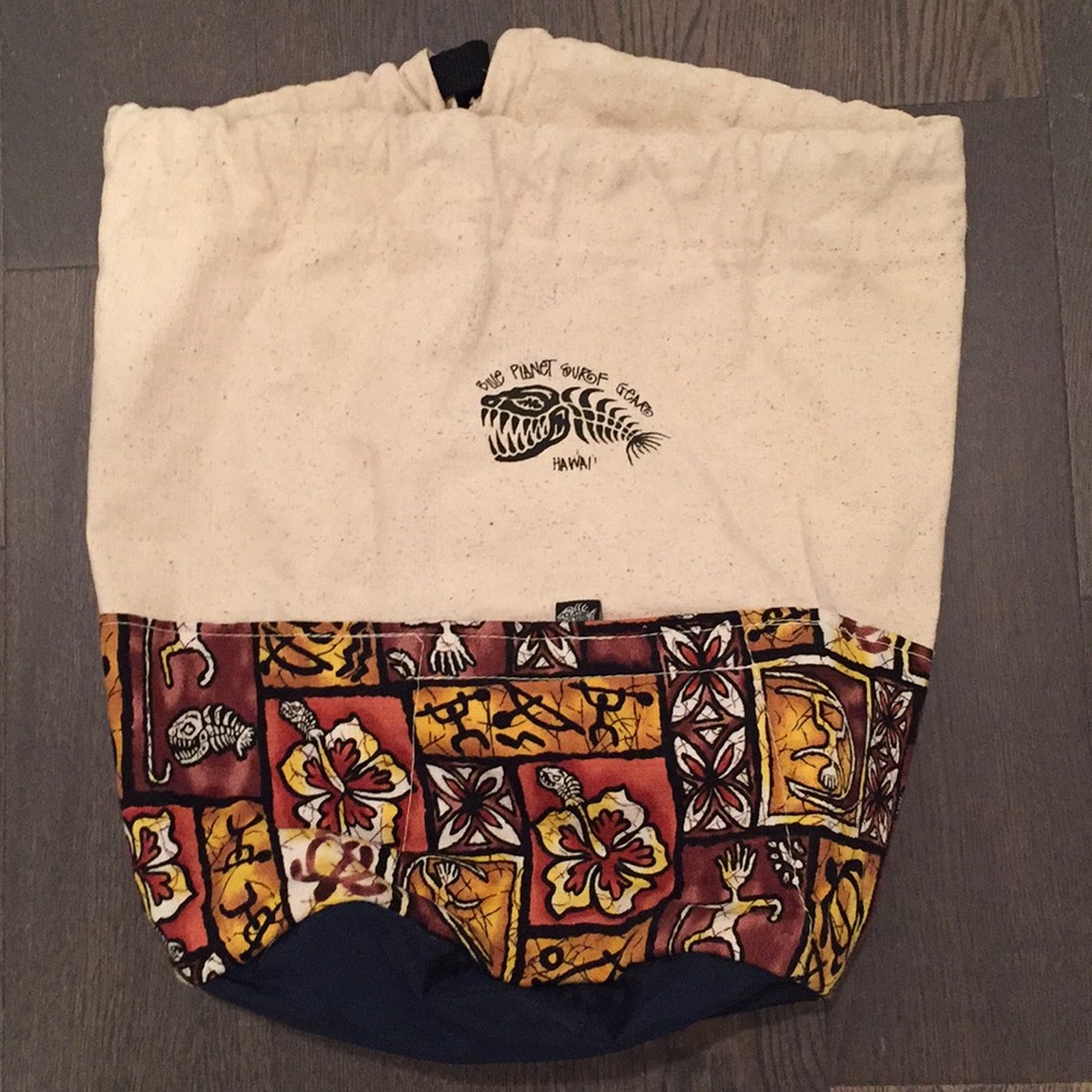 Canvas duffle bag